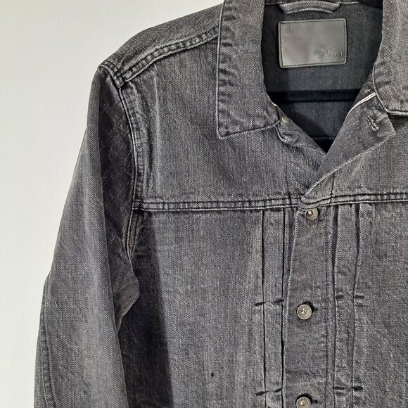 Taylor Stitch Dispatch Jacket Organic Cotton Black Denim  40 M Fits L+ - Picture 2 of 16